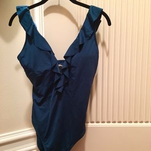 One piece bathing suit